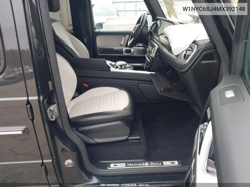 2021 Mercedes-Benz G 550 Suv VIN: W1NYC6BJ4MX392148 Lot: 44036260