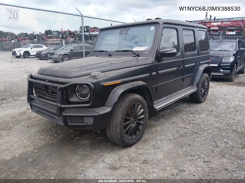 2021 Mercedes-Benz G 550 Suv VIN: W1NYC6BJ3MX388530 Lot: 45186458