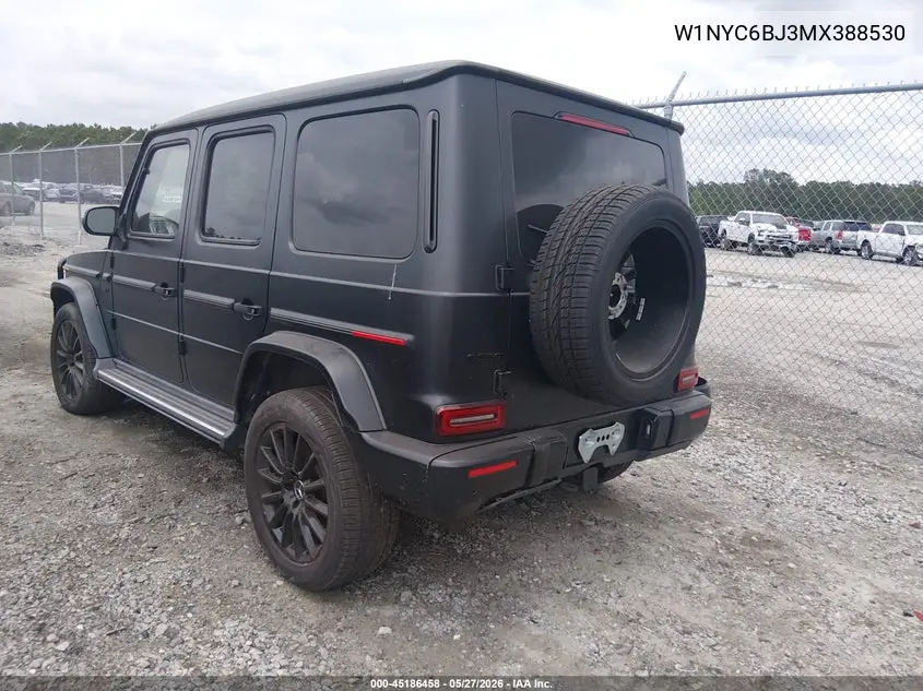 2021 Mercedes-Benz G 550 Suv VIN: W1NYC6BJ3MX388530 Lot: 45186458