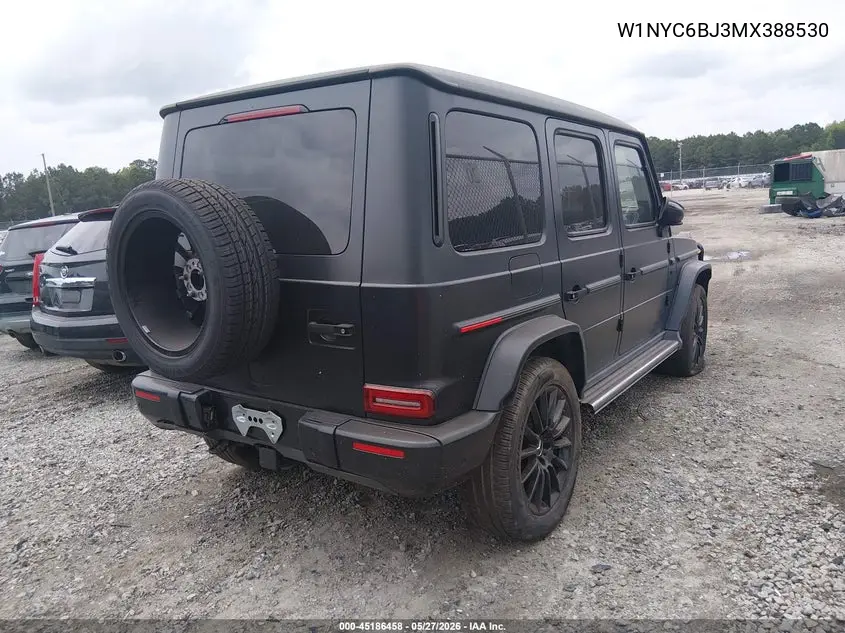 2021 Mercedes-Benz G 550 Suv VIN: W1NYC6BJ3MX388530 Lot: 45186458