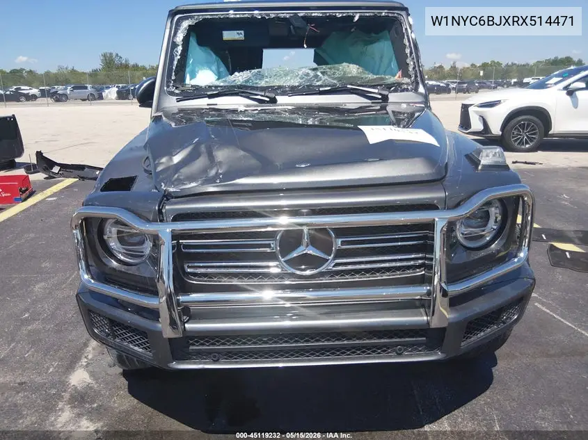 2024 Mercedes-Benz G 550 4Matic VIN: W1NYC6BJXRX514471 Lot: 45119232
