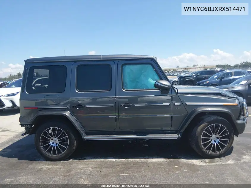 2024 Mercedes-Benz G 550 4Matic VIN: W1NYC6BJXRX514471 Lot: 45119232
