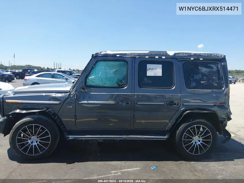 2024 Mercedes-Benz G 550 4Matic VIN: W1NYC6BJXRX514471 Lot: 45119232