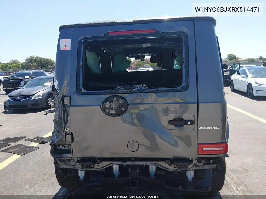 2024 Mercedes-Benz G 550 4Matic VIN: W1NYC6BJXRX514471 Lot: 45119232