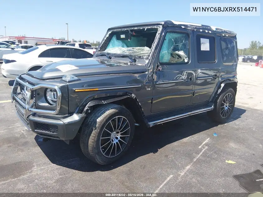 2024 Mercedes-Benz G 550 4Matic VIN: W1NYC6BJXRX514471 Lot: 45119232