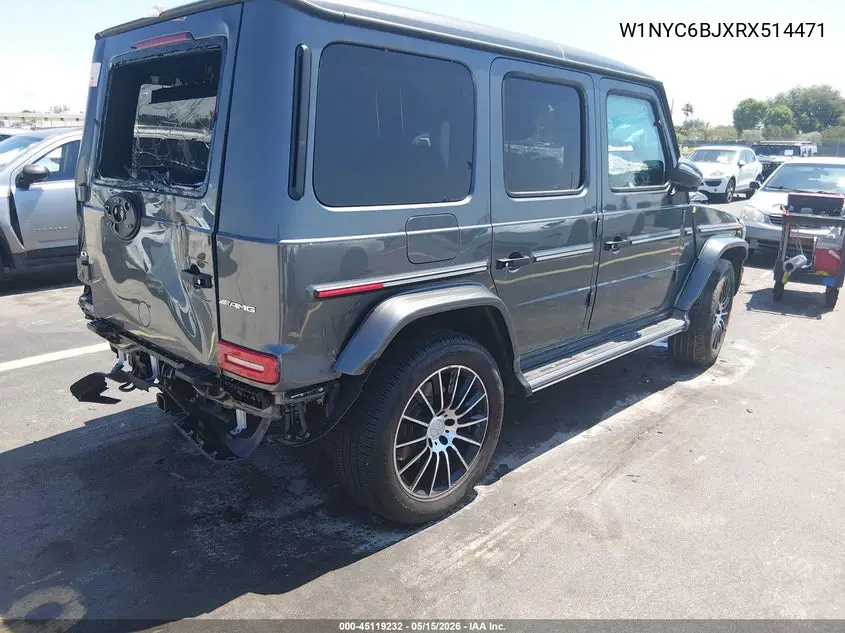 2024 Mercedes-Benz G 550 4Matic VIN: W1NYC6BJXRX514471 Lot: 45119232