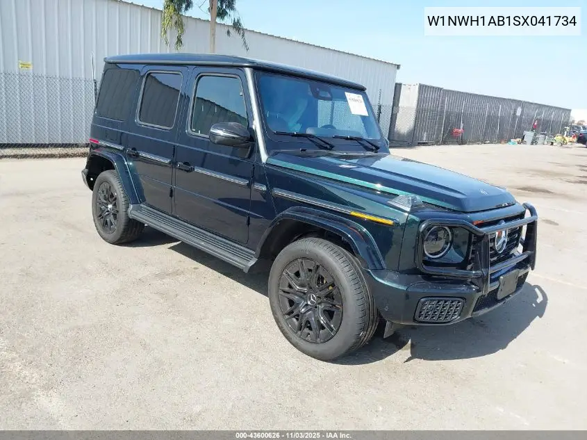 2025 Mercedes-Benz G 550 4Matic VIN: W1NWH1AB1SX041734 Lot: 43600626