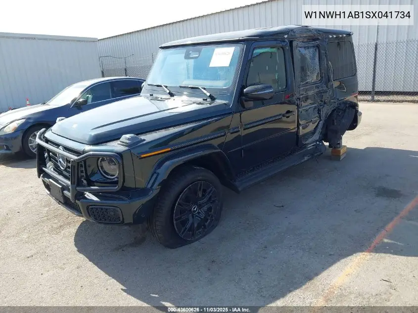 2025 Mercedes-Benz G 550 4Matic VIN: W1NWH1AB1SX041734 Lot: 43600626