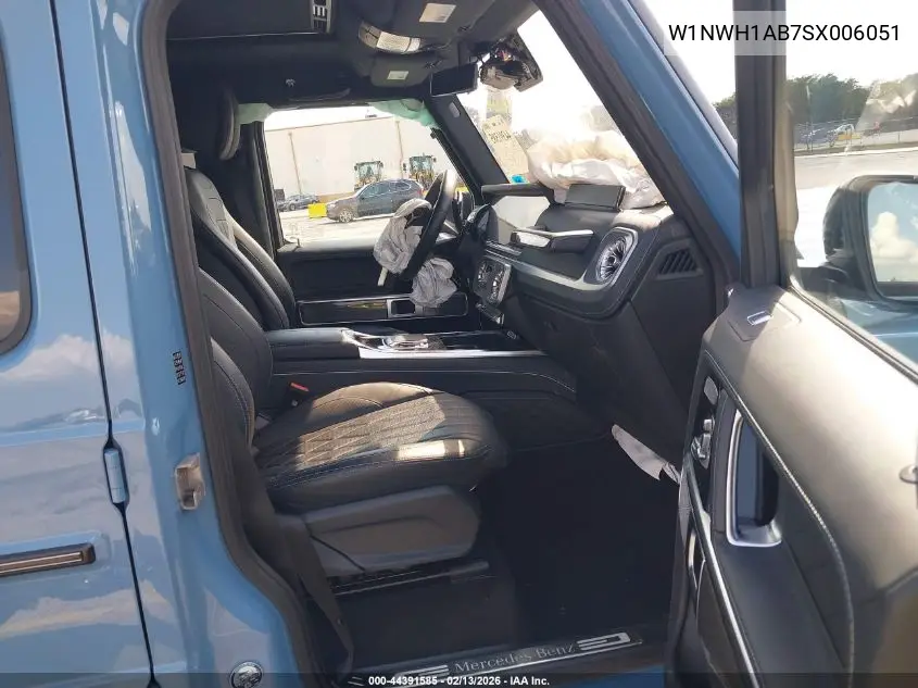 2025 Mercedes-Benz G 550 4Matic VIN: W1NWH1AB7SX006051 Lot: 44391585