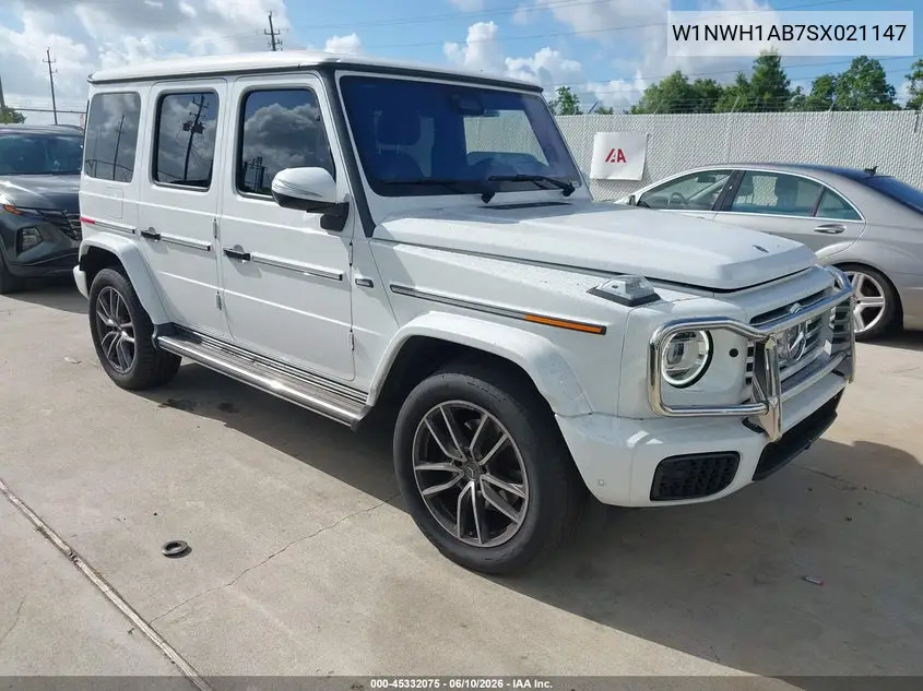 2025 Mercedes-Benz G 550 4Matic VIN: W1NWH1AB7SX021147 Lot: 45332075