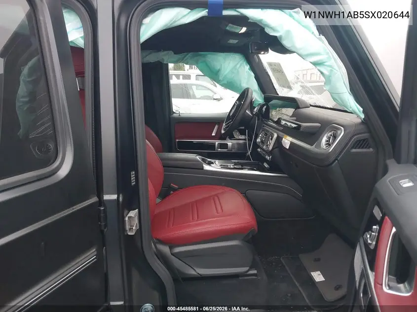 2025 Mercedes-Benz G 550 4Matic VIN: W1NWH1AB5SX020644 Lot: 45485581