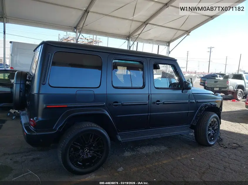 2026 Mercedes-Benz G 580 With Eq Technology VIN: W1NWM0AB7TX071182 Lot: 44636876