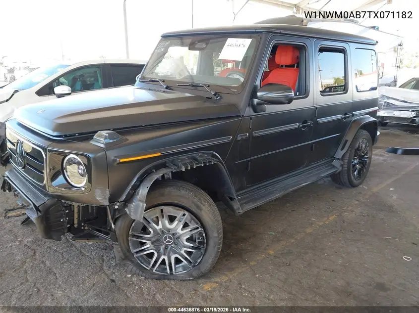 2026 Mercedes-Benz G 580 With Eq Technology VIN: W1NWM0AB7TX071182 Lot: 44636876