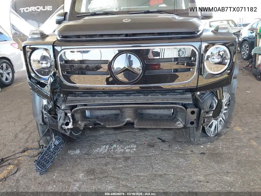 2026 Mercedes-Benz G 580 With Eq Technology VIN: W1NWM0AB7TX071182 Lot: 44636876