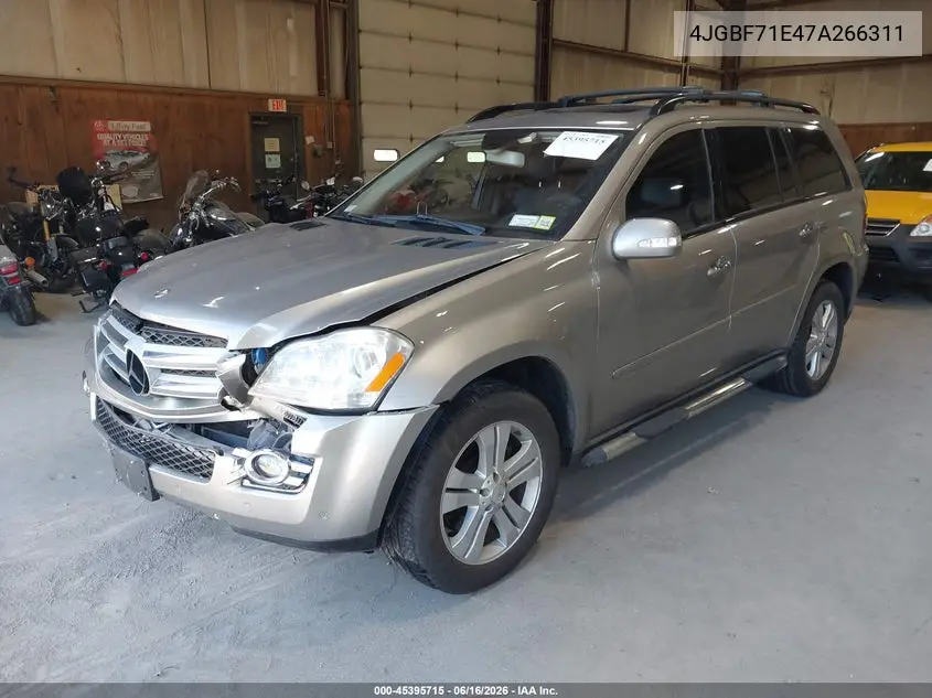 2007 Mercedes-Benz Gl 450 4Matic VIN: 4JGBF71E47A266311 Lot: 45395715