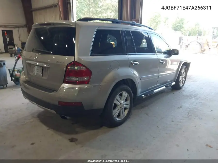2007 Mercedes-Benz Gl 450 4Matic VIN: 4JGBF71E47A266311 Lot: 45395715