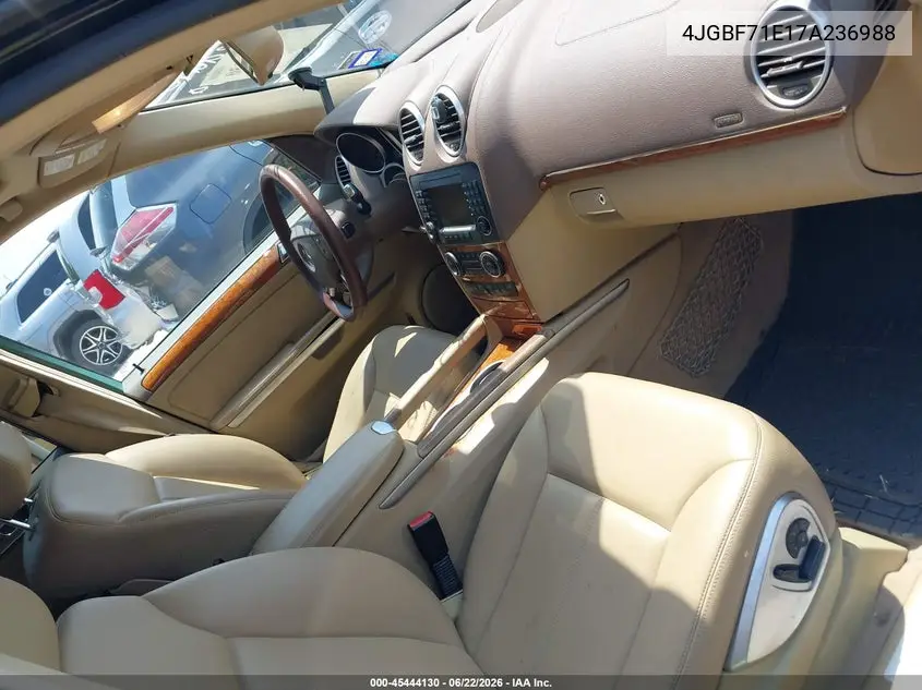 2007 Mercedes-Benz Gl 450 4Matic VIN: 4JGBF71E17A236988 Lot: 45444130