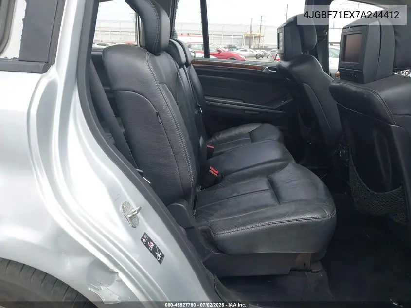 2007 Mercedes-Benz Gl 450 4Matic VIN: 4JGBF71EX7A244412 Lot: 45527780