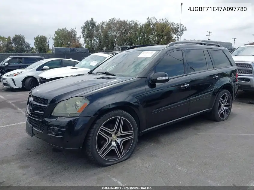 2007 Mercedes-Benz Gl 450 4Matic VIN: 4JGBF71E47A097780 Lot: 45534951