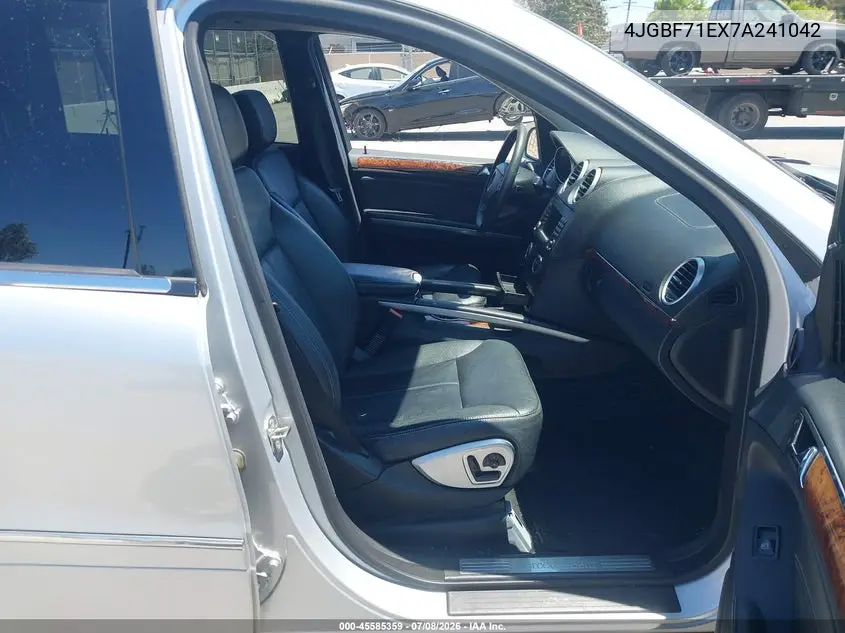 2007 Mercedes-Benz Gl 450 4Matic VIN: 4JGBF71EX7A241042 Lot: 45585359