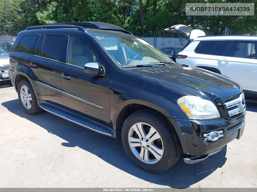 2009 Mercedes-Benz Gl 450 4Matic VIN: 4JGBF71EX9A474339 Lot: 45375637