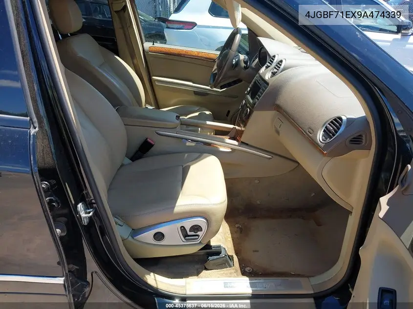 2009 Mercedes-Benz Gl 450 4Matic VIN: 4JGBF71EX9A474339 Lot: 45375637