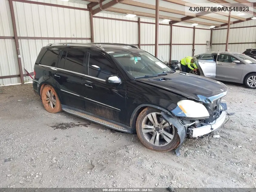 2010 Mercedes-Benz Gl 450 4Matic VIN: 4JGBF7BE9AA548823 Lot: 45559103