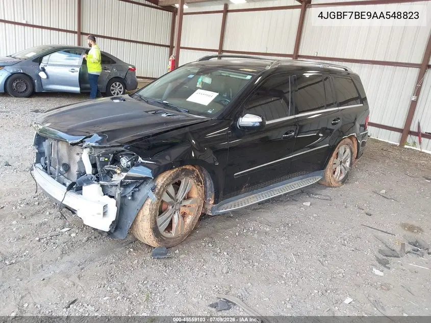 2010 Mercedes-Benz Gl 450 4Matic VIN: 4JGBF7BE9AA548823 Lot: 45559103