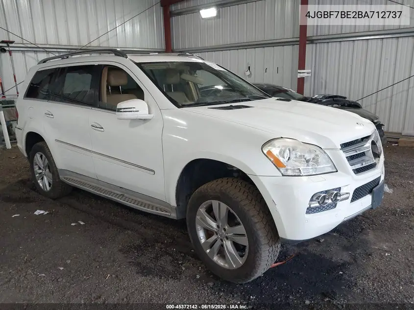 2011 Mercedes-Benz Gl 450 4Matic VIN: 4JGBF7BE2BA712737 Lot: 45372142