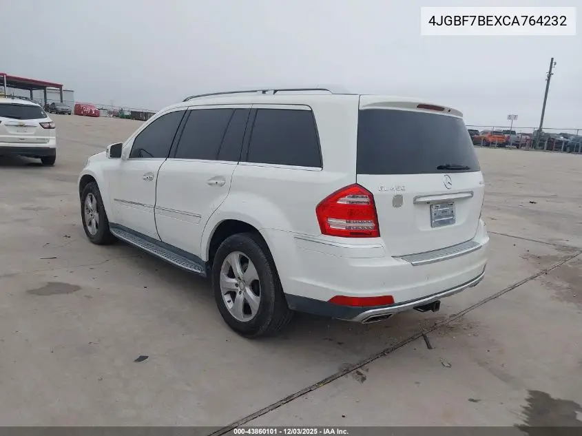 4JGBF7BEXCA764232 2012 Mercedes-Benz Gl 450 4Matic