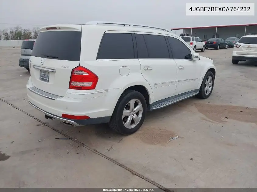4JGBF7BEXCA764232 2012 Mercedes-Benz Gl 450 4Matic
