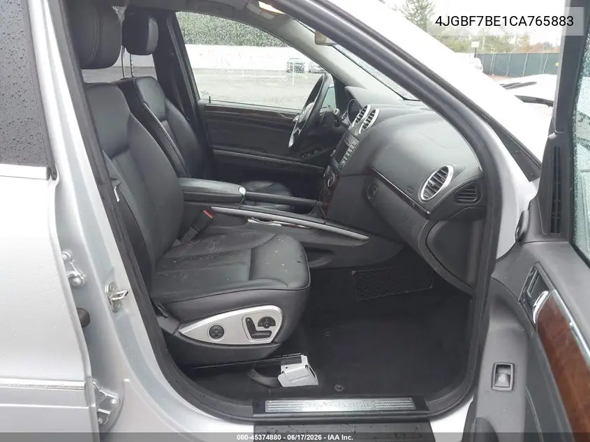 2012 Mercedes-Benz Gl 450 4Matic VIN: 4JGBF7BE1CA765883 Lot: 45374880