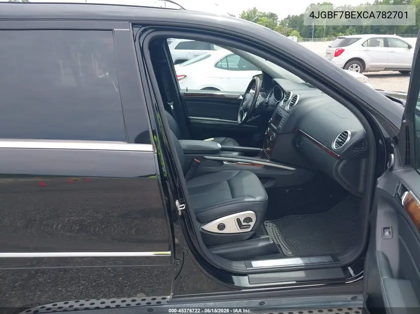 2012 Mercedes-Benz Gl 450 4Matic VIN: 4JGBF7BEXCA782701 Lot: 45376722
