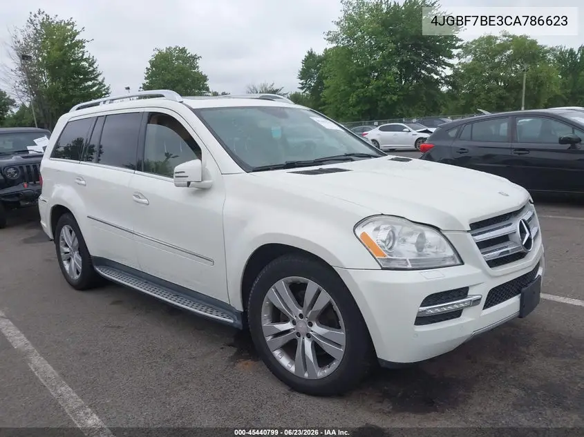 2012 Mercedes-Benz Gl 450 4Matic VIN: 4JGBF7BE3CA786623 Lot: 45440799