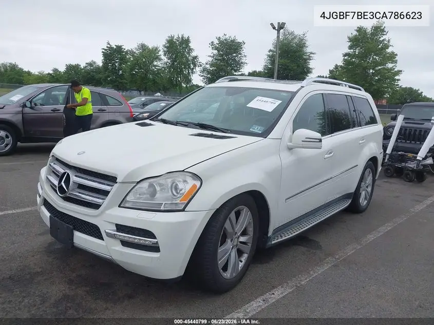 2012 Mercedes-Benz Gl 450 4Matic VIN: 4JGBF7BE3CA786623 Lot: 45440799
