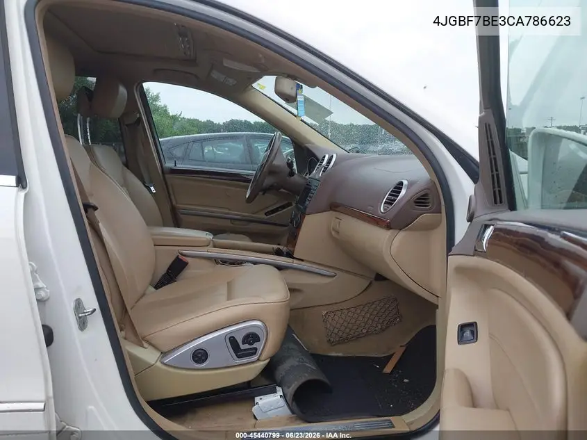 2012 Mercedes-Benz Gl 450 4Matic VIN: 4JGBF7BE3CA786623 Lot: 45440799