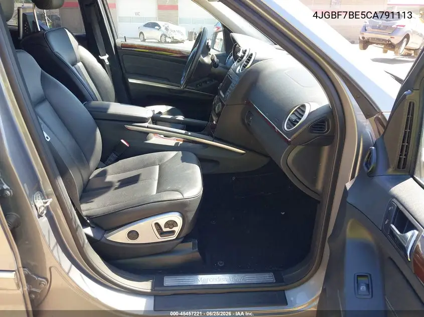 2012 Mercedes-Benz Gl 450 4Matic VIN: 4JGBF7BE5CA791113 Lot: 45457221