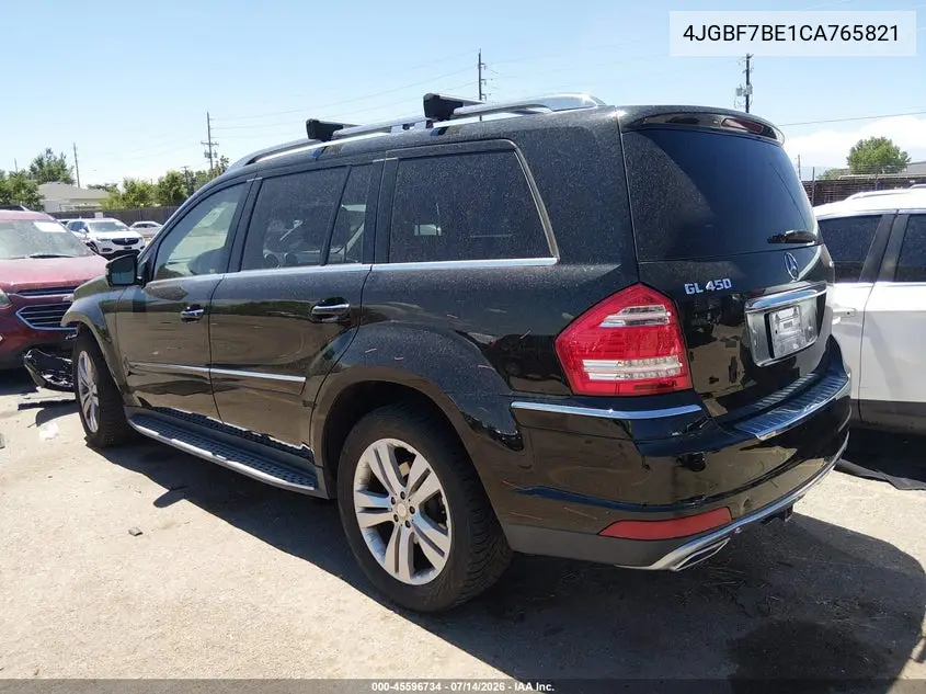 2012 Mercedes-Benz Gl 450 4Matic VIN: 4JGBF7BE1CA765821 Lot: 45596734