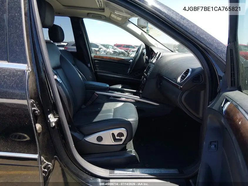2012 Mercedes-Benz Gl 450 4Matic VIN: 4JGBF7BE1CA765821 Lot: 45596734