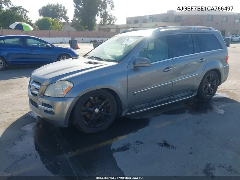 2012 Mercedes-Benz Gl 450 4Matic VIN: 4JGBF7BE1CA766497 Lot: 45607354