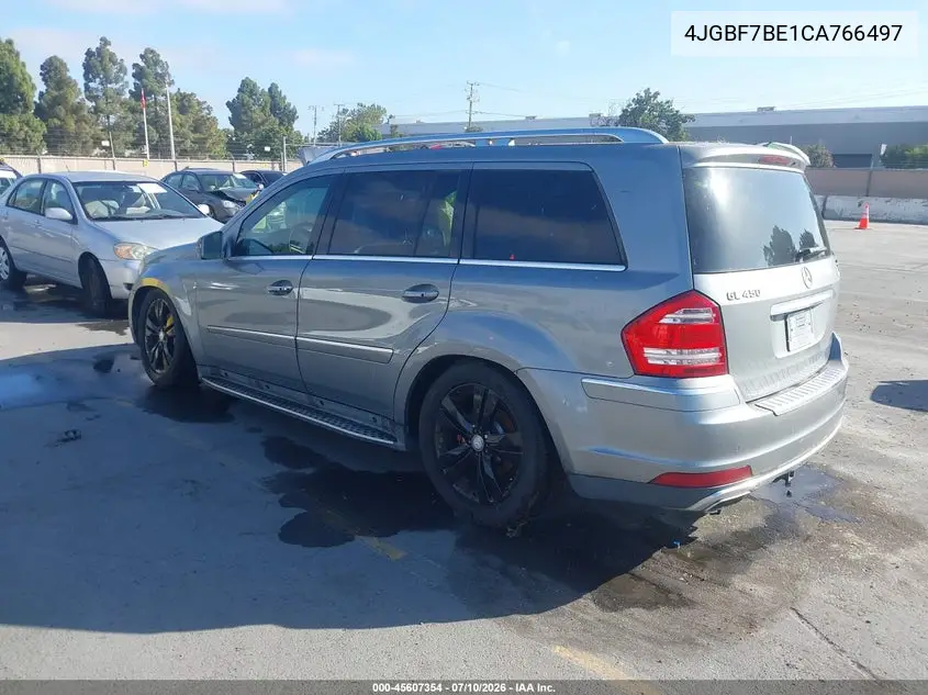 2012 Mercedes-Benz Gl 450 4Matic VIN: 4JGBF7BE1CA766497 Lot: 45607354