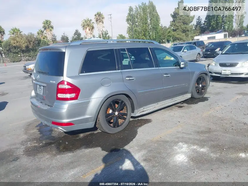 2012 Mercedes-Benz Gl 450 4Matic VIN: 4JGBF7BE1CA766497 Lot: 45607354
