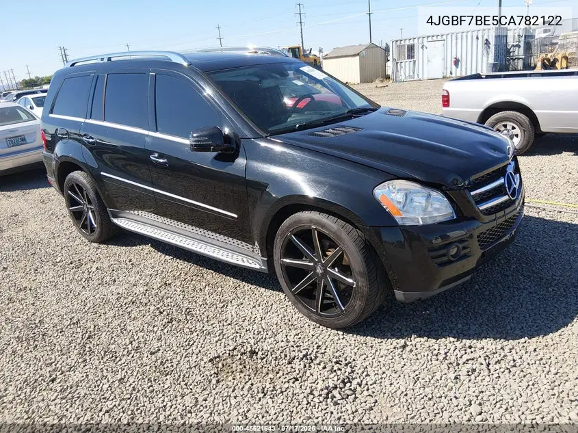 2012 Mercedes-Benz Gl 450 4Matic VIN: 4JGBF7BE5CA782122 Lot: 45621643