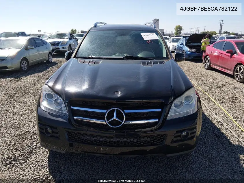 2012 Mercedes-Benz Gl 450 4Matic VIN: 4JGBF7BE5CA782122 Lot: 45621643