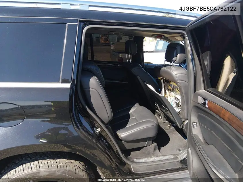 2012 Mercedes-Benz Gl 450 4Matic VIN: 4JGBF7BE5CA782122 Lot: 45621643