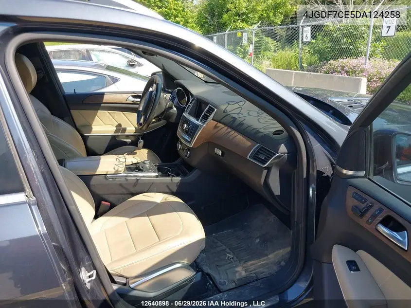 2013 Mercedes-Benz Gl 450 4Matic VIN: 4JGDF7CE5DA124258 Lot: 12640898