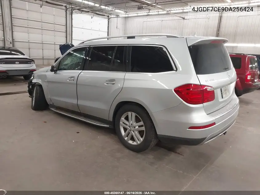 2013 Mercedes-Benz Gl 450 4Matic VIN: 4JGDF7CE9DA256424 Lot: 45365147