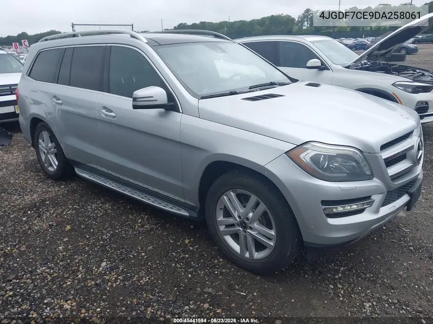 2013 Mercedes-Benz Gl 450 4Matic VIN: 4JGDF7CE9DA258061 Lot: 45441594