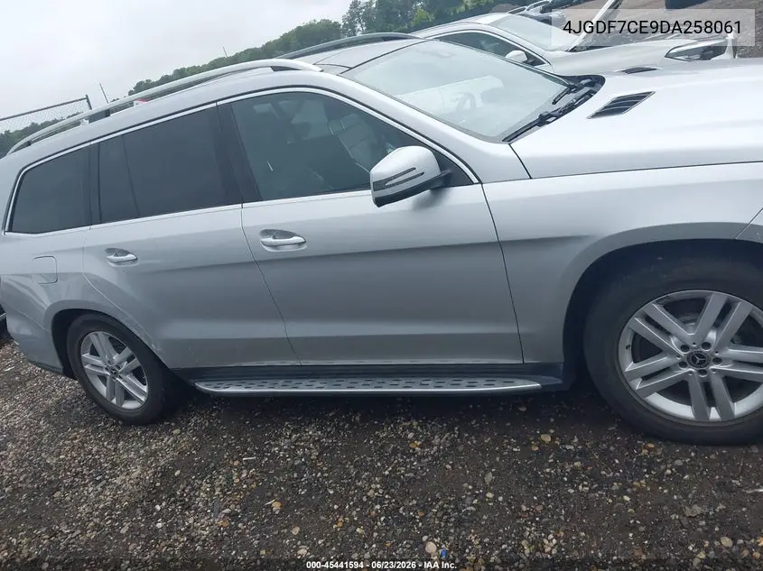 2013 Mercedes-Benz Gl 450 4Matic VIN: 4JGDF7CE9DA258061 Lot: 45441594
