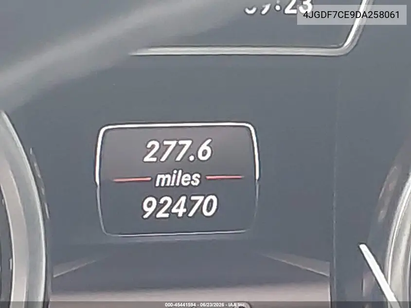 2013 Mercedes-Benz Gl 450 4Matic VIN: 4JGDF7CE9DA258061 Lot: 45441594